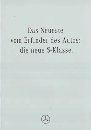 DIE NEUE S-KLASSE